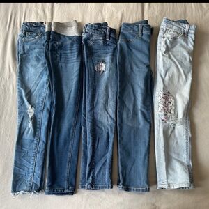 Girls Skinny Jean Bundle- Size 6/6x